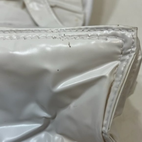 White NYNEX Boater's Directory Promo Zip Mini 6-Pack Soft Cooler w/Handle 9x6x7 - Picture 9 of 9